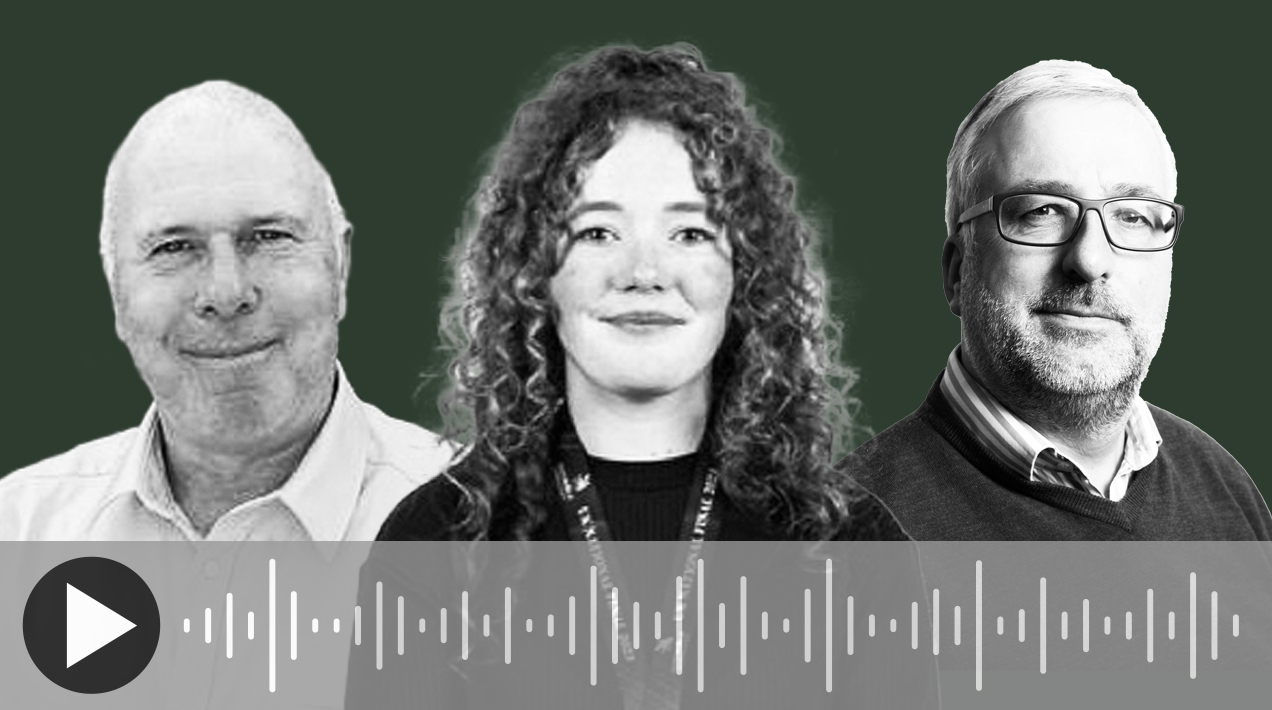 Phil Tremayne, Anna McLoughlin and Neville Stein
